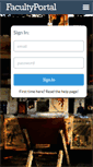 Mobile Screenshot of facultyportal.com